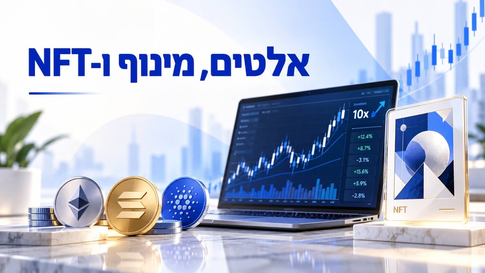 אלטים, מינוף ו-NFT: איפה משקיעי הקריפטו בישראל באמת מפסידים כסף?